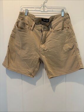 DU/ER Men's Flat Front Tan Performance Shorts